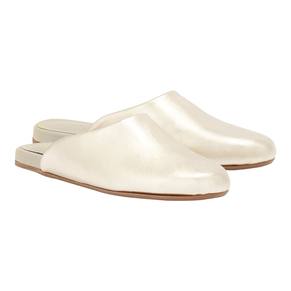 Ancient Greek Sandals The Slipper Platinum