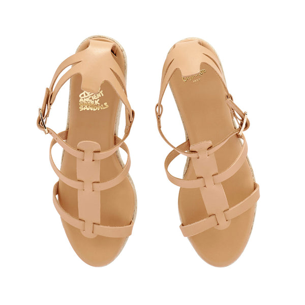 Ancient Greek Sandals Tinos 8 210 Natural