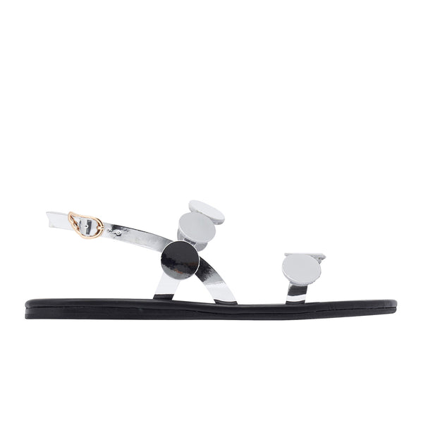 ancient greek sandals Titania Silver