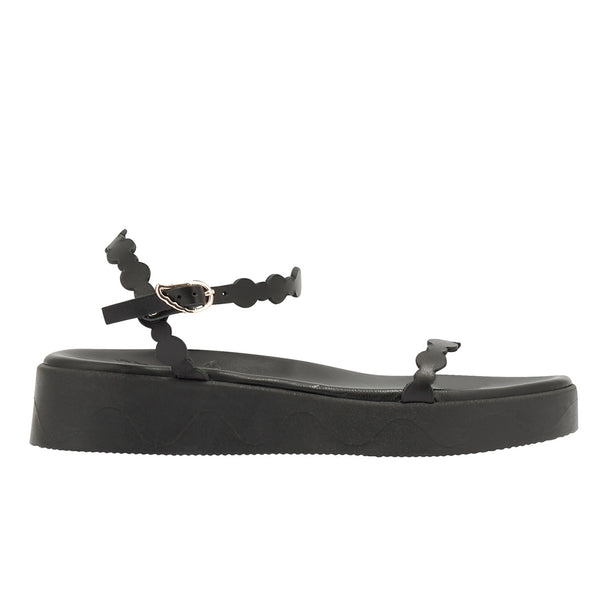 ancient greek sandals Toxo Black