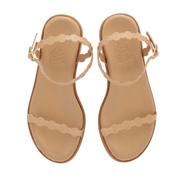 Ancient Greek Sandals Toxo Natural