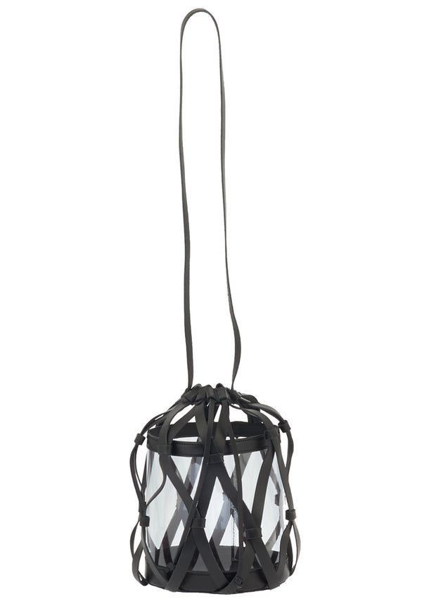 Ancient Greek Sandals Trellis Bucket Medium Black