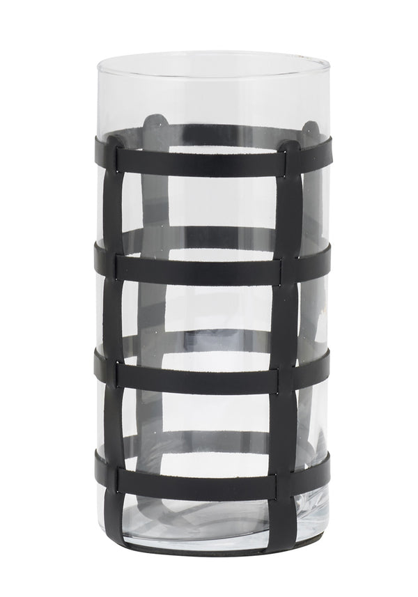 ancient greek sandals Vase wrap Black