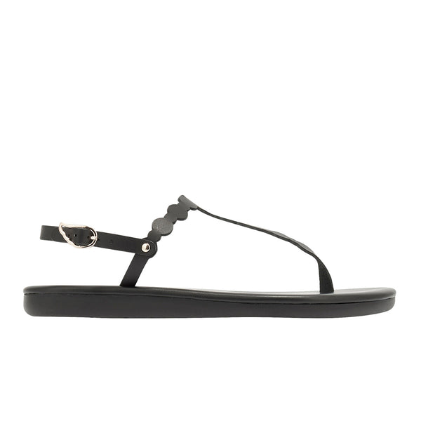 ancient greek sandals Velos Black