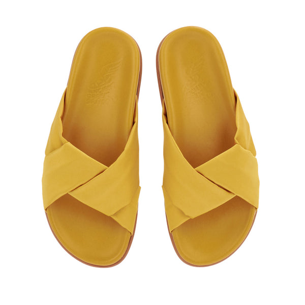 Ancient Greek Sandals Whitney Footbed AMBER