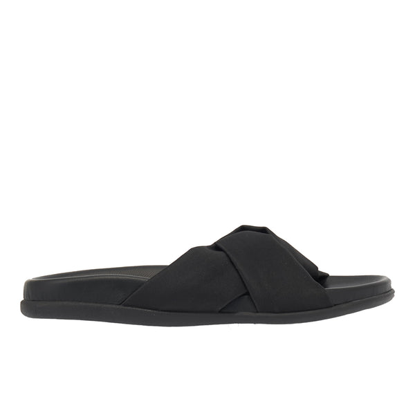 ancient greek sandals Whitney footbed Black