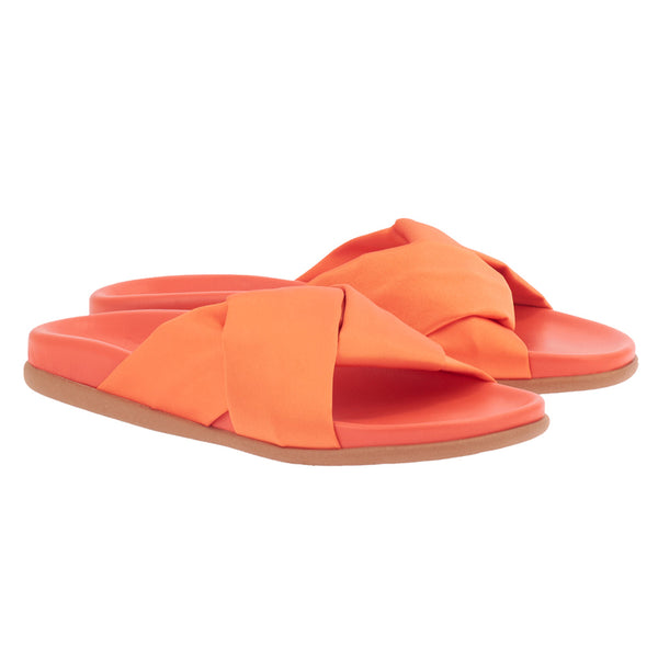 Ancient Greek Sandals Whitney Footbed Coral