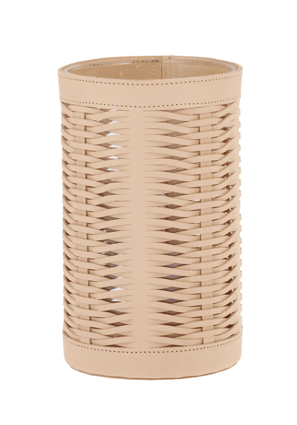 ancient greek sandals Woven vase medium Natural