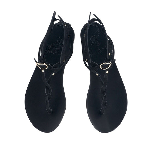 Ancient Greek Sandals Xenia Black
