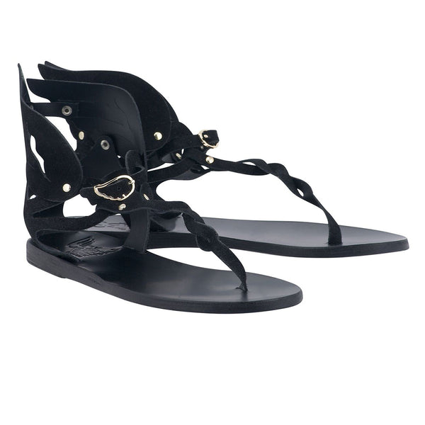 Ancient Greek Sandals Xenia Black