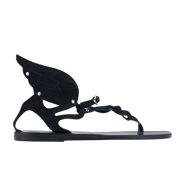 ancient greek sandals Xenia Black