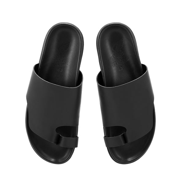 Ancient Greek Sandals Xenofon Black