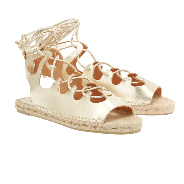 Ancient Greek Sandals Zante 217 Platinum