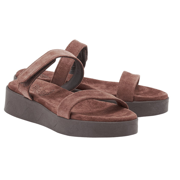 Ancient Greek Sandals Zerelia DARK BROWN