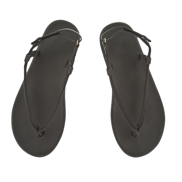 Ancient Greek Sandals Zoi Black