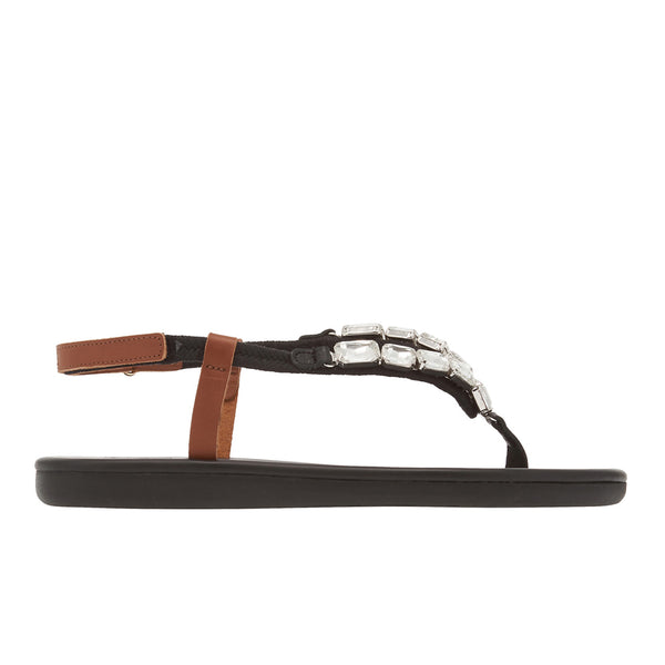 ancient greek sandals Zoi crystals Clear/Cotto