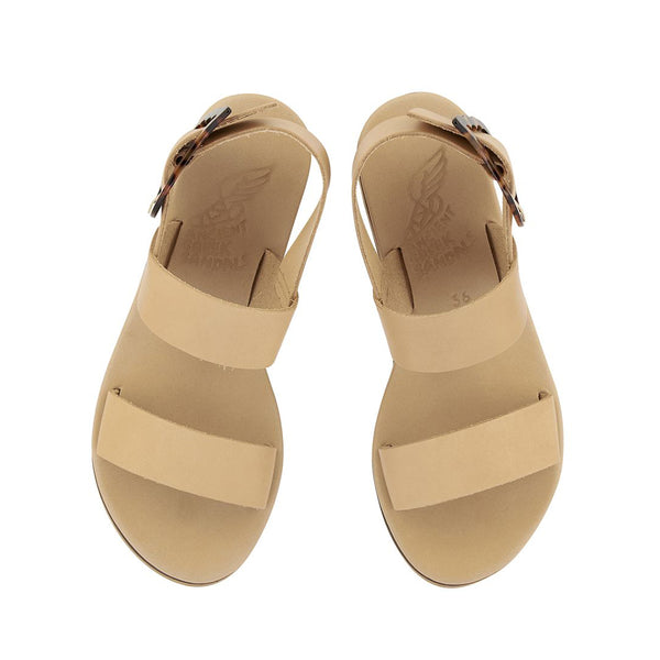 Ancient Greek Sandals Clio Rainbow Natural / Tortoise Shell