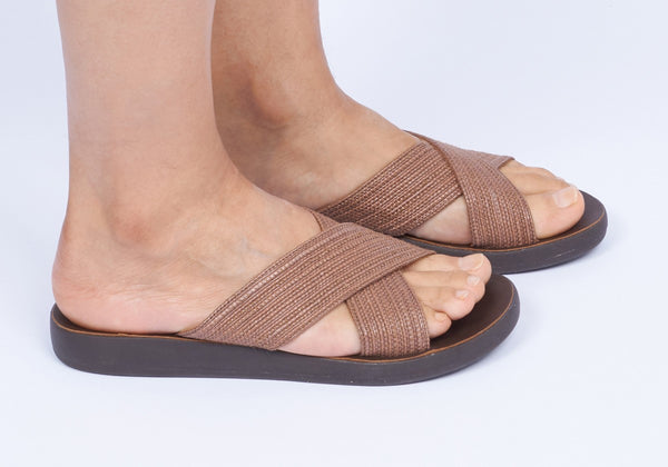 Ancient Greek Sandals Kritonas Comfort Brown / Black Sole