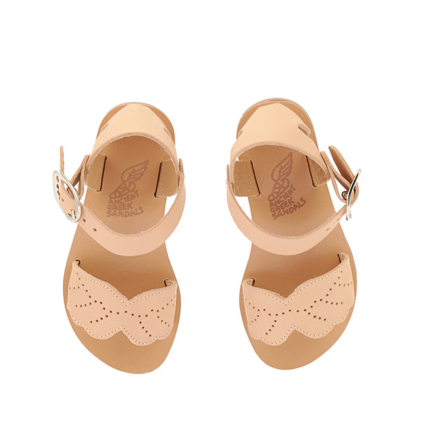Ancient Greek Sandals Little Andromeda Soft Natural
