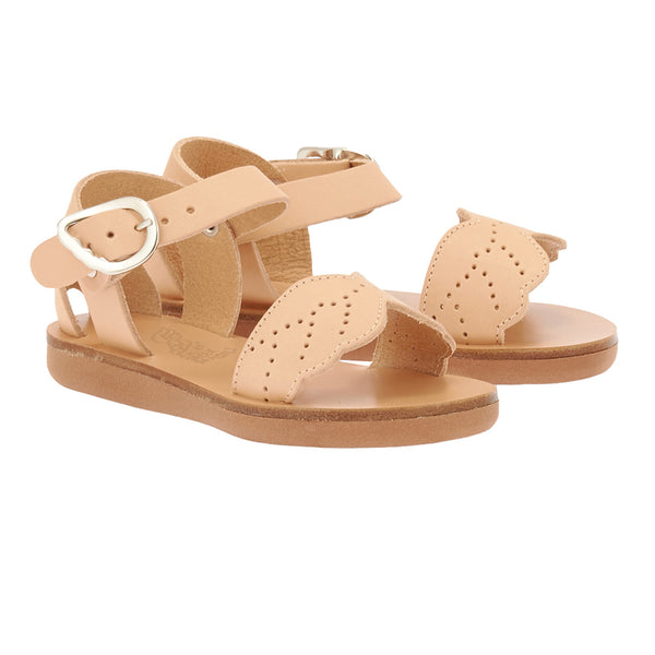 Ancient Greek Sandals Little Andromeda Soft Natural