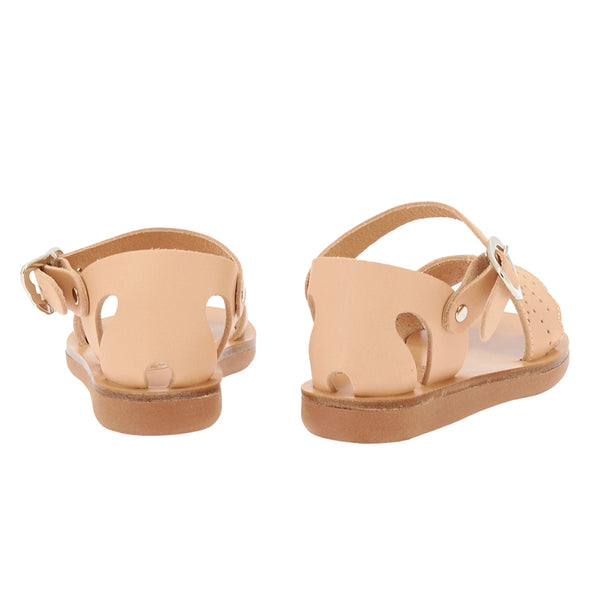 Ancient Greek Sandals Little Andromeda Soft Natural