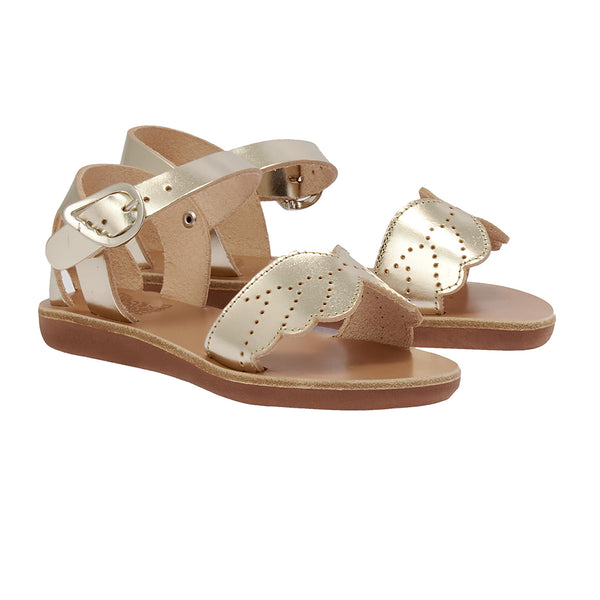 Ancient Greek Sandals Little Andromeda Soft Platinum