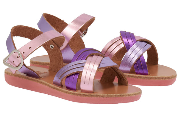 Ancient Greek Sandals Little Electra Soft Pink / Lilac / Violet