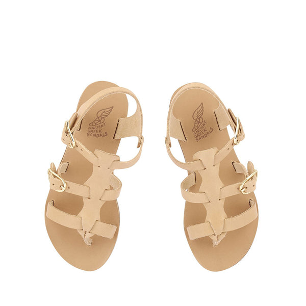 Ancient Greek Sandals Little Grace Kelly Soft Natural