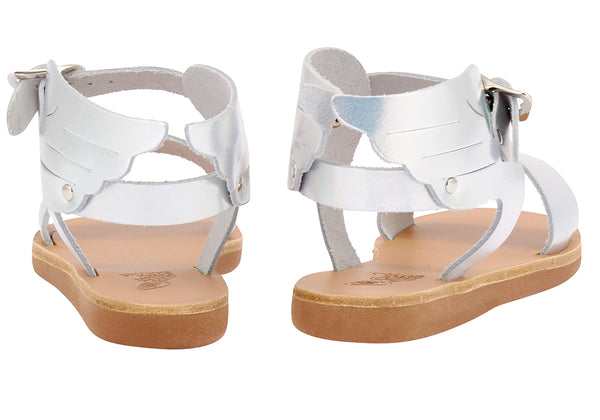 Ancient Greek Sandals Little Ikaria Soft METAL IRRIDISCENT