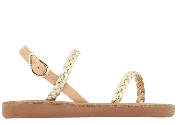 ancient greek sandals Little irida soft Natural / Platinum