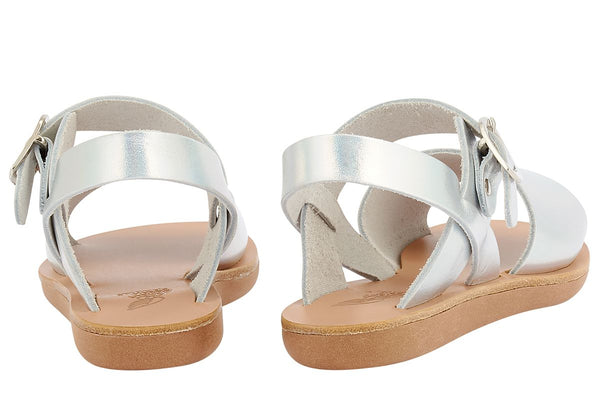 Ancient Greek Sandals Little Kaliroi Soft METAL IRRIDISCENT