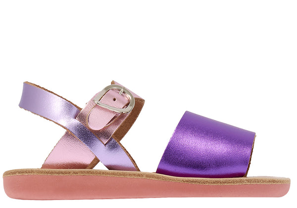 ancient greek sandals Little kaliroi soft Pink / Lilac / Violet