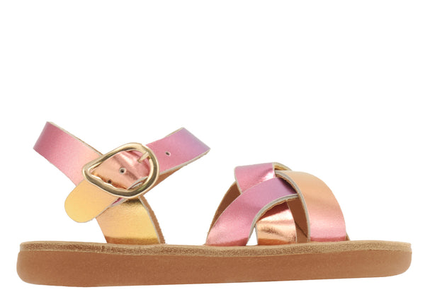 ancient greek sandals Little pallada soft TROPICAL SUNSET