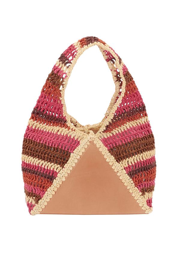 ancient greek sandals Lucy hipissa small Bright Pink / Chocolate