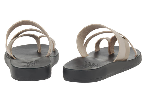 Ancient Greek Sandals Markos Comfort Cement / Black Sole