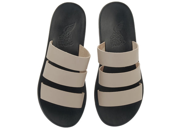 Ancient Greek Sandals Minas Comfort Cement / Black Sole