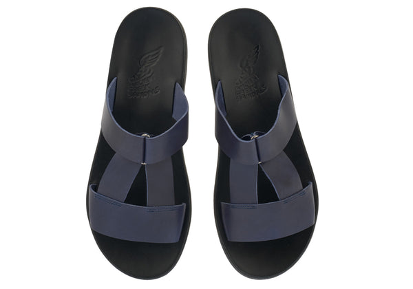 Ancient Greek Sandals Pluto Comfort Marine / Black Sole