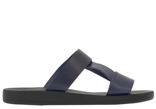 ancient greek sandals Pluto comfort Marine / Black Sole