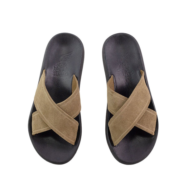 Ancient Greek Sandals Thais Comfort Sughero / Black Sole
