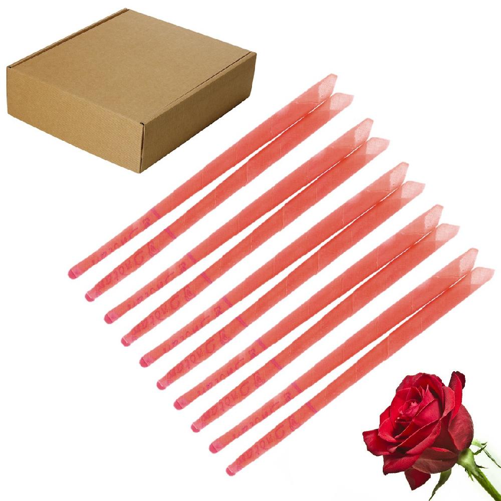 ancient wisdom 100x CARTON Scented Ear Candles - Rose