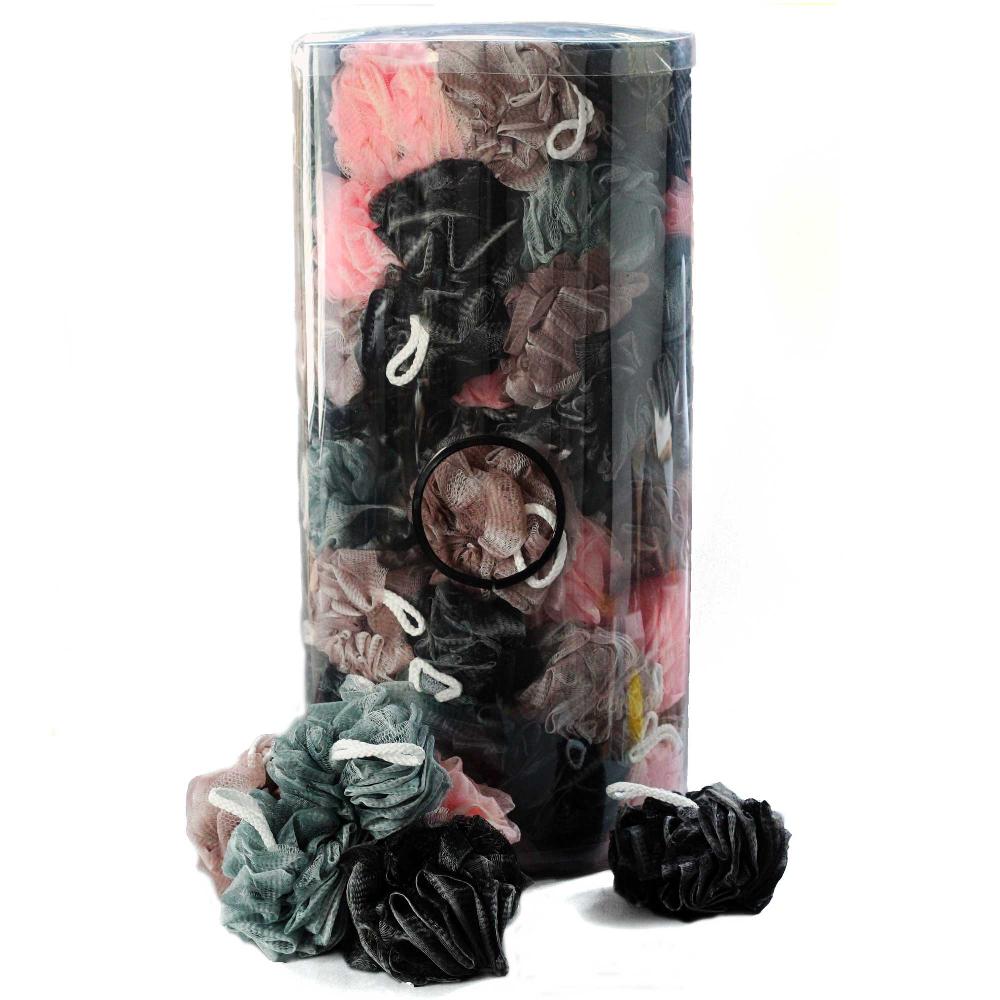 ancient wisdom 100x Tube of 100 Two Tones Scrunchies 4 asst (display tube) - 50gm