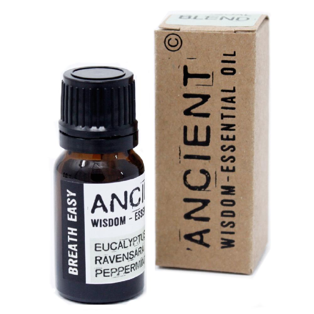 ancient wisdom 10x Breathe Easy Essential Oil Blend - Boxed - 10ml