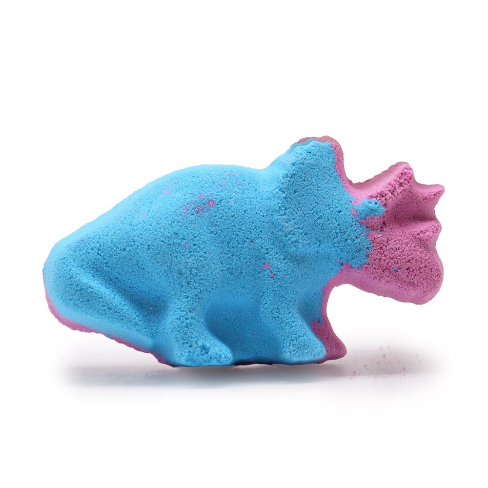ancient wisdom 10x Dinosaur Bath Bomb 80g - Blueberry