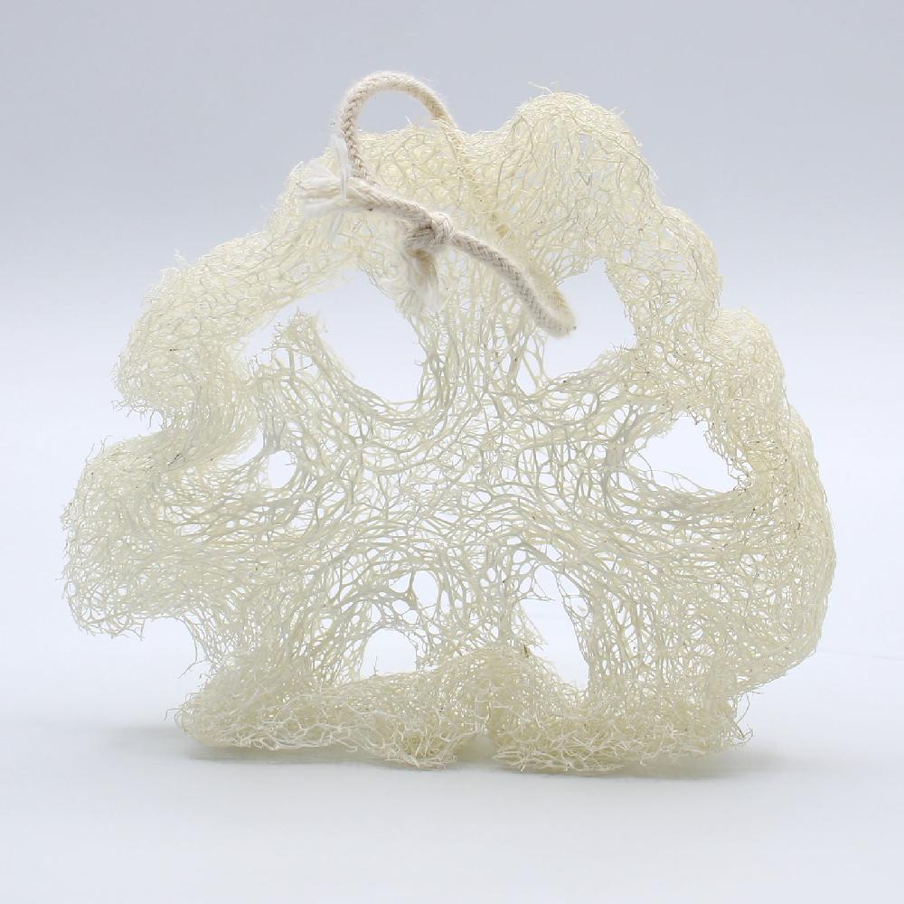 Ancient Wisdom 10x Egyptian Luxury Loofah With Cotton String - Non-Compressed - 2cm