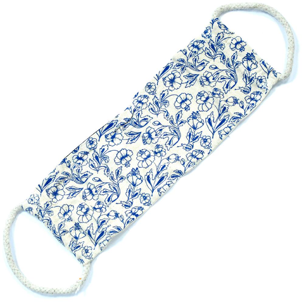 ancient wisdom 10x Empty Cotton Wheat Bags with Rope Handles - Floral Patterns