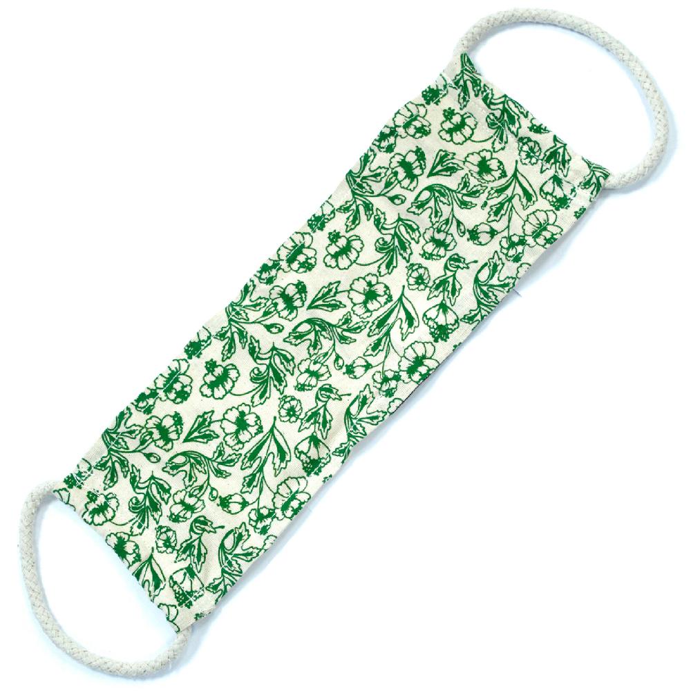 ancient wisdom 10x Empty Cotton Wheat Bags with Rope Handles - Floral Patterns