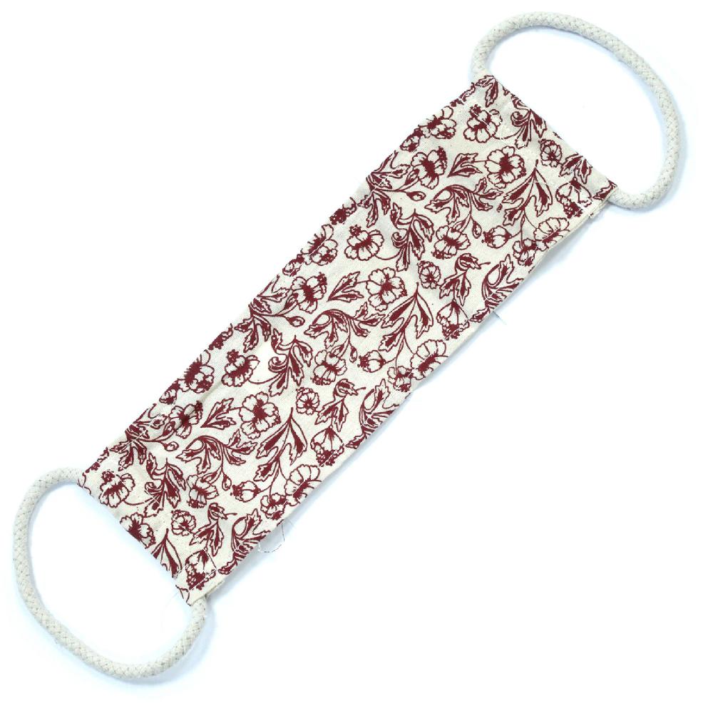 ancient wisdom 10x Empty Cotton Wheat Bags with Rope Handles - Floral Patterns
