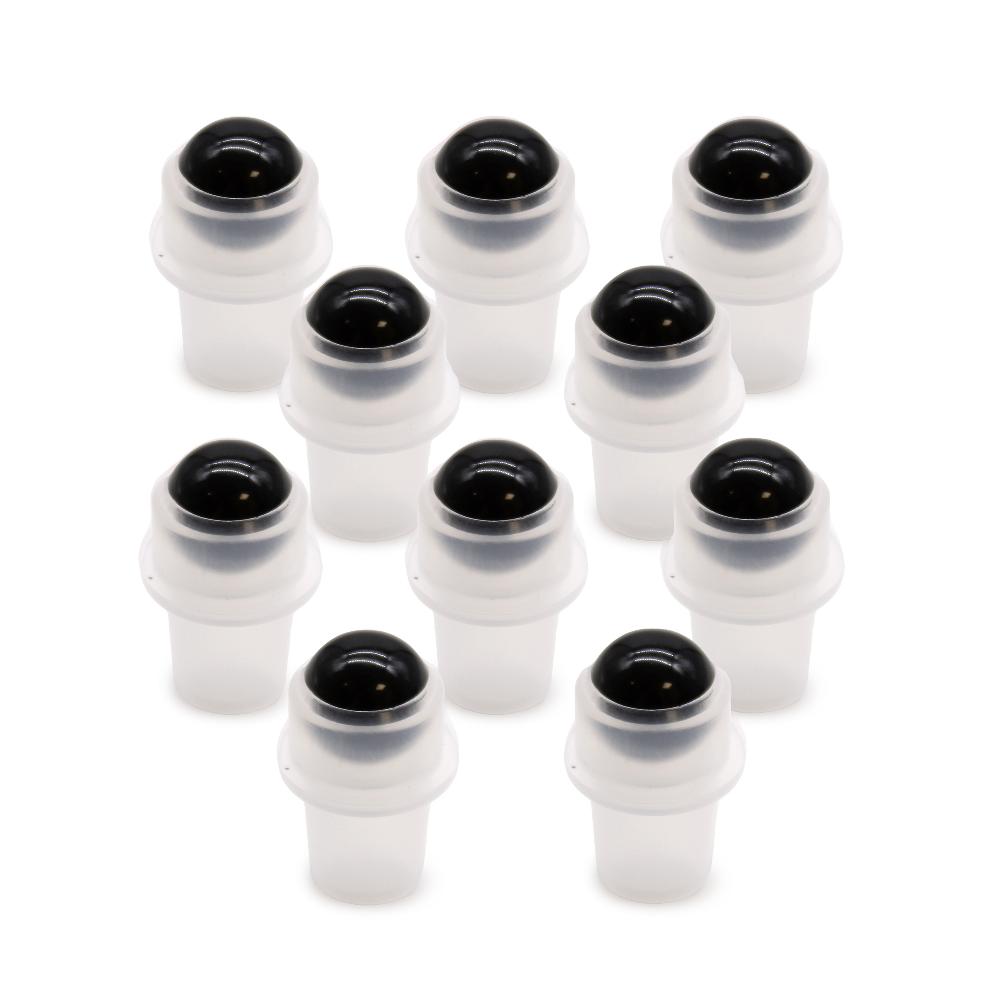 ancient wisdom 10x Gemstone Roller Tip for Bottle - Black Tourmaline