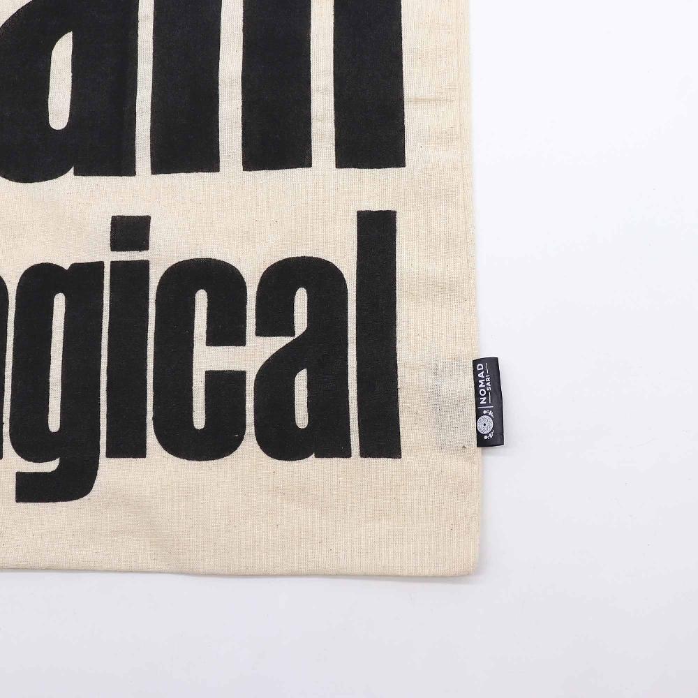 Ancient Wisdom 10x Iconic Basic Tote Bag - I Am Magical - Natural 4oz