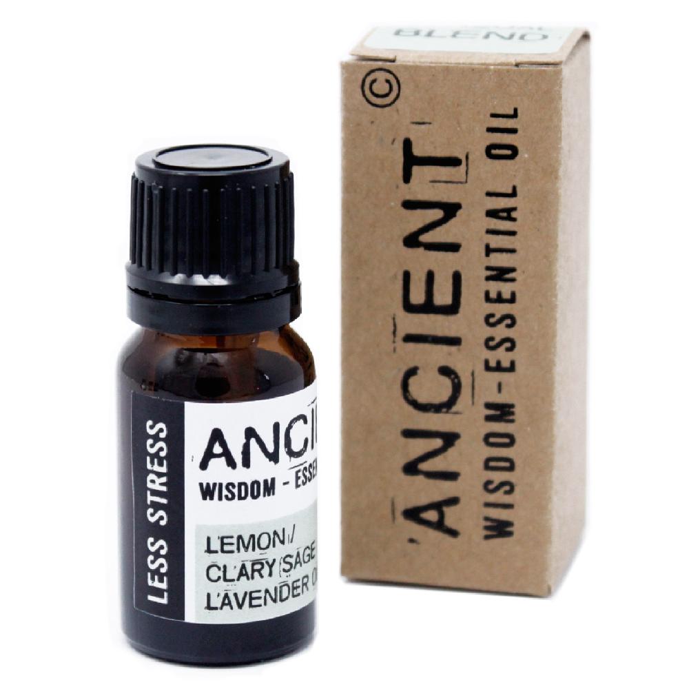 ancient wisdom 10x Less Stress Essential Oil Blend - Boxed - 10ml